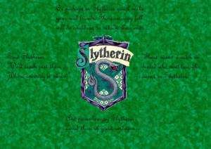 Slytherin Slytherin