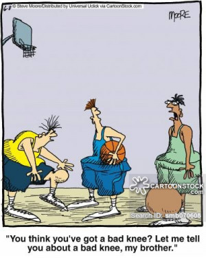 Knee Replacement Funny Cartoon