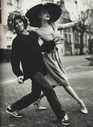 Love this picture of a model & 90's British jazz-pop artist Jay Kay ...