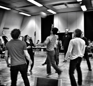 Wolf Hall rehearsals