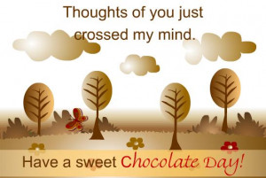 CHOCOLATE DAY WALLPAPERS, GREETINGS