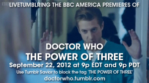 Alert! We Will Be Livetumblring tonight’s U.S. Premieres of Doctor ...