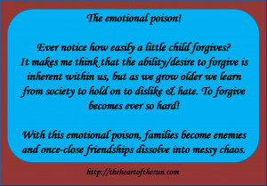 Emotional Poison