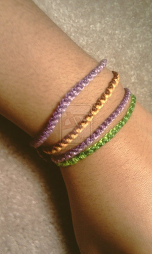 Zipper Friendship Bracelets by xneeneex