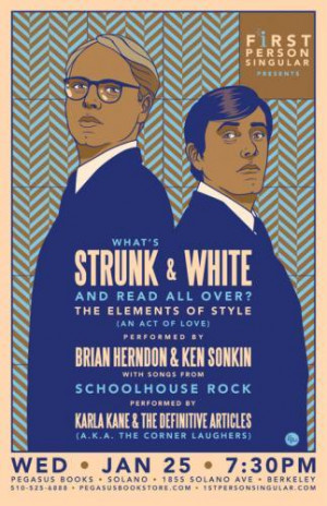 First Person Singular presents What's Strunk and White and Read All ...