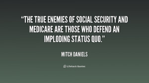 The true enemies of Social Security and Medicare are those who defend ...