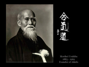 sensei and aikido founder morihei ueshiba o sensei