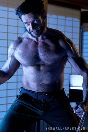 Hugh Jackman in Wolverine 2013 Wallpaper