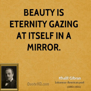 Beauty Eternity Gazing Itself Mirror