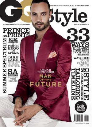 ... cover of GQ South Africa Style for the Spring/Summer 2012/2013 cover