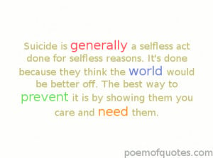 sad suicide quotes that make you cry