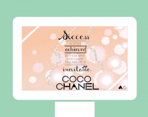 Coco Chanel Quote : Coco says it best! ;) Kickstart your path to ...