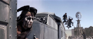 Johnny Depp stars as Tonto in Walt Disney Pictures' The Lone Ranger ...