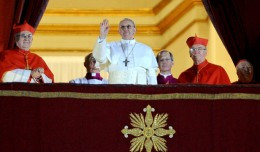 ... pope pope francis has been elected to succeed pope benedict and this