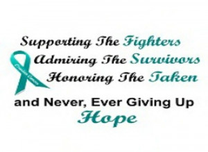 Ovarian Cancer fight For my mother. The strongest women I know.
