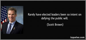 More Scott Brown Quotes