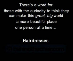 There's a word for those with the audacity to think they can make this ...