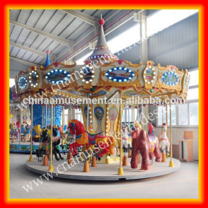 Amusement Park Games Factory Upper Transmission Carousel For Sale ...