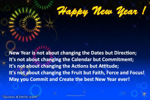New Year Greetings Message