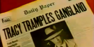 Dick Tracy - Newspaper Headline