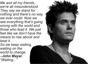 John Mayer vs. Michael Jackson (Notes From the Visiting Yankee by ...