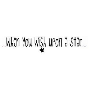 When you wish upon a star quote.