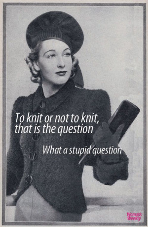 Knitting quotes