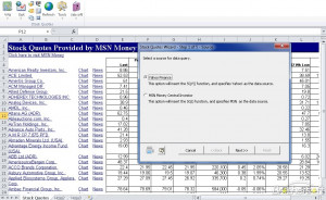 management of Stock Quotes1022