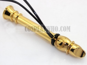 The Magic Flute, Magi Aladdin golden flute necklace, can be blow