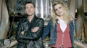 ... and actress Billie Piper as Rose Tyler in Doctor Who Source: Supplied