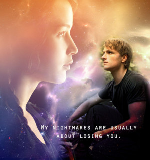 Peeta Mellark and Katniss Everdeen