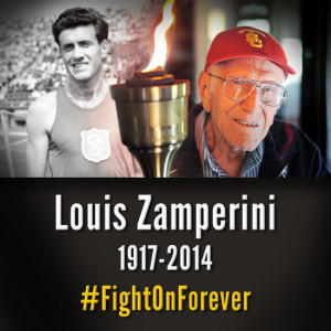 Louis Zamperini competed in the 1936 Olympics before serving his ...
