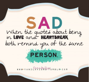 quotes about love and heartbreak saying
