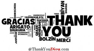 Thank you in lots of different languages. Photo: flickr.com/photos ...