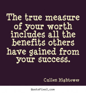 True Measure of Success Quotes
