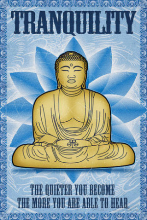 Buddha Tranquility Poster Poster