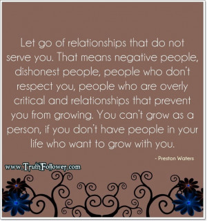 Relationships that prevent you from growing