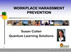 Workplace Harassment Prevention - Online Self-Paced Course