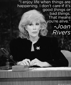 ... for this image include: rip, joanrivers, love, quotes and joan rivers