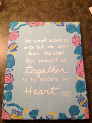 Alpha Xi Delta - big little craft