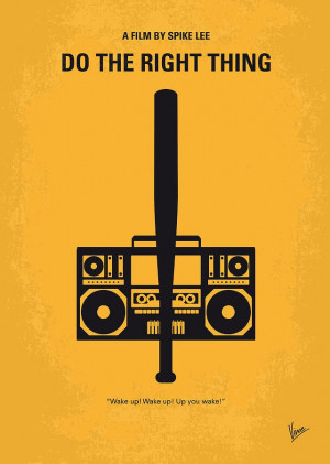 Do The Right Thing Minimal Movie Poster Digital Art