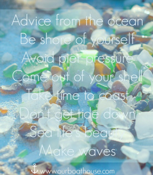 Advice from the ocean for a life of coastal beach house living