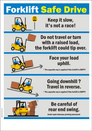 Poster Title : Forklift Safe Drive