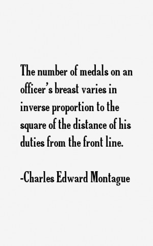 Charles Edward Montague Quotes amp Sayings