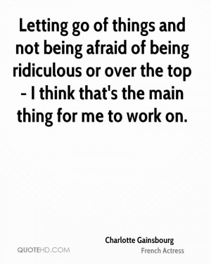 Charlotte Gainsbourg Work Quotes
