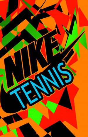 nike tennis wallpaper by thenakedgun52 customization wallpaper iphone ...