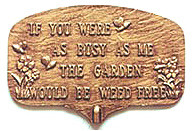 ... hours guardians of the garden plaque guardians of the garden busy