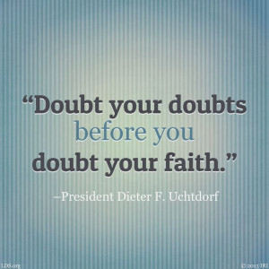 Quote - Doubt/Faith