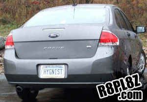 hygentist-funny-license-plate