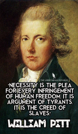 William Pitt quote